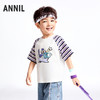 男童圆领短袖针织衫夏季新款安奈儿童装实体店同款XB521601 商品缩略图2