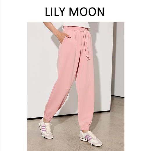 43.6%天丝莱赛尔10.5%的醋酸LILYMOON【醋酸束脚空调裤】透气柔软舒适卫裤 商品图4