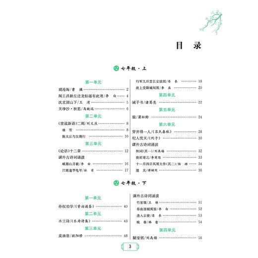 《初中生必背古诗文132篇》四色版/升级部编版 商品图8