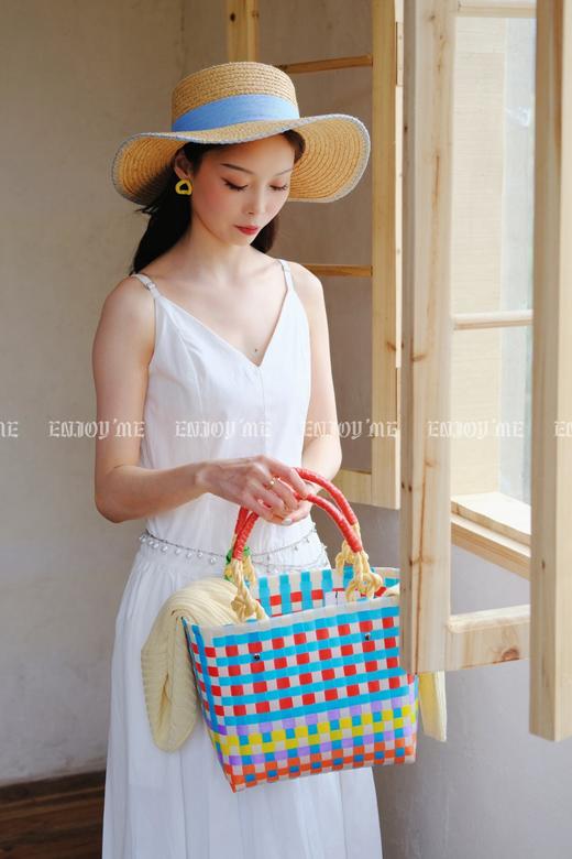 【门店同款】ENJOY夏季都市漫游简约收腰吊带裙 162253035 商品图7