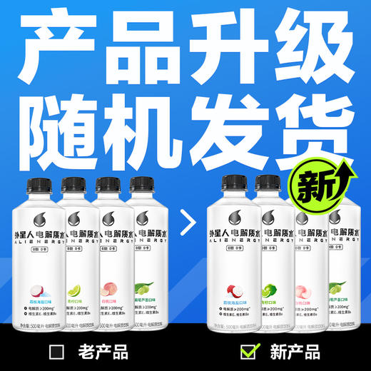 【直供】外星人电解质水0糖0卡电解质饮料含维生素日常饮品500ml*15瓶 商品图5