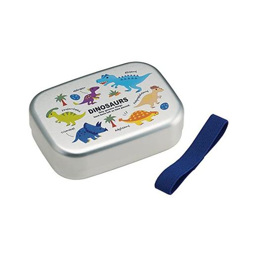 日本进口Skater铝制金属饭盒卡通恐龙 商品图1