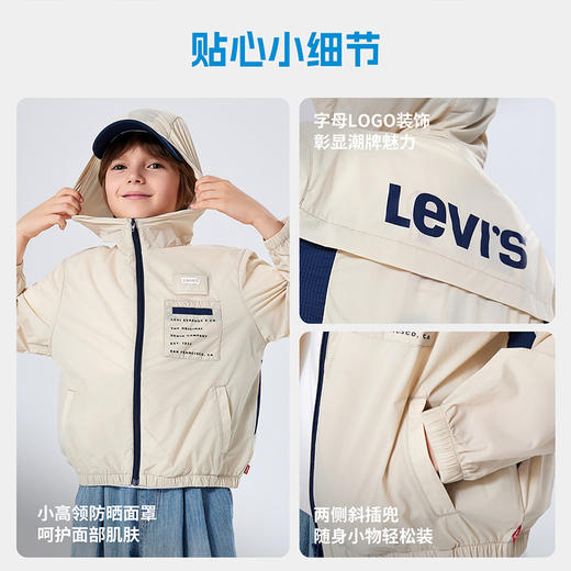 LEVIS 夏 大童小童 儿童童装风衣 LVB-WA-K757 商品图4