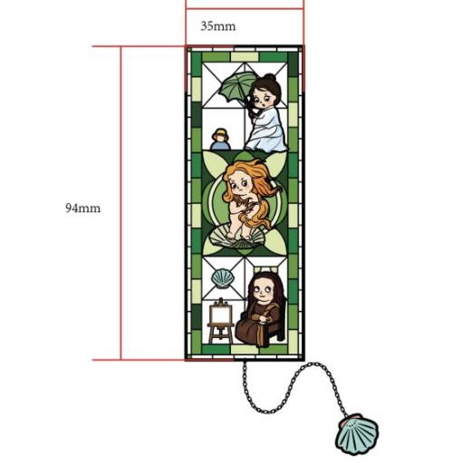 艺术家系列透明书签A款 商品图0