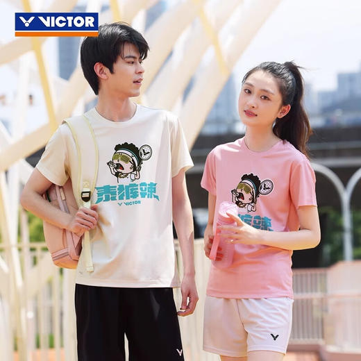 胜利威克多 男款 针织T恤 T-45015 商品图1