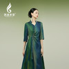 吉祥衣家新中式国风春夏新款高端气质显瘦修身女装窈窕淑女连衣裙 商品缩略图4