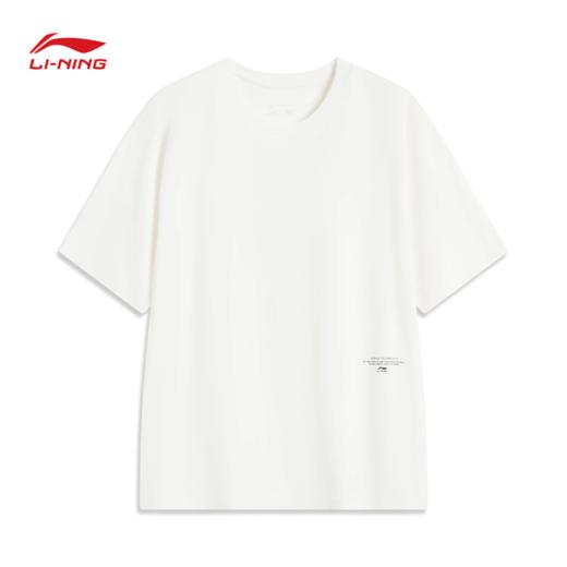 李宁吸湿排汗短袖T恤情侣款25春夏新款舒适干爽宽松运动上衣AHSV177 商品图2