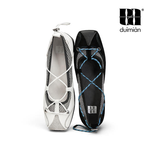 对面duimian-交叉带芭蕾鞋 商品图4