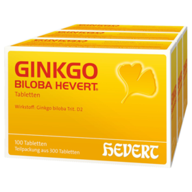 德国HEVERT菲德小金盒银杏叶精华片300粒
