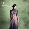 吉祥衣家新中式国风新款立领珍珠盘扣高端气质女装紫绫赋上衣外套 商品缩略图4