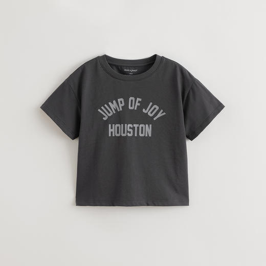 【凉感衣】马克珍妮男童复古字母短袖T恤 儿童上衣夏装新款550669 商品图2