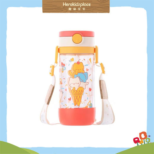 Richell彩透透杯450毫升猫咪06563 商品图0