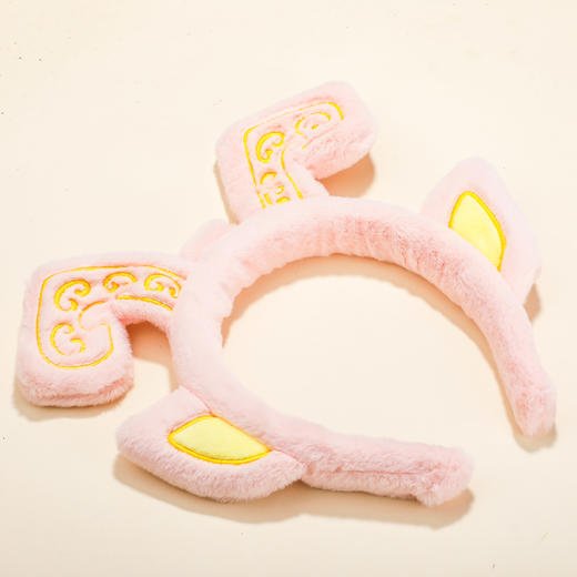 双面神人青铜头像立耳发箍 商品图4