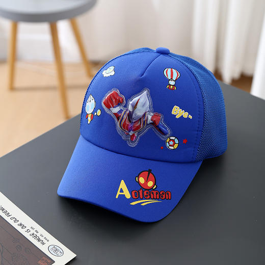 【卡通棒球帽，时尚韩版设计】卡通棒球帽鸭舌帽 韩版男女童棒球帽 春夏新款遮阳儿童帽子网-QQ 商品图4
