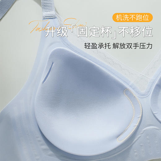 【69元2件】夏季薄款透气清凉不闷热内衣 无钢圈软支撑无痕文胸罩 商品图2
