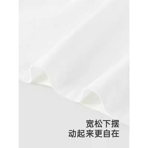 英氏儿童T恤夏季透气休闲男大童短袖白色上衣2025新款YRTCJ2R067A 商品图4