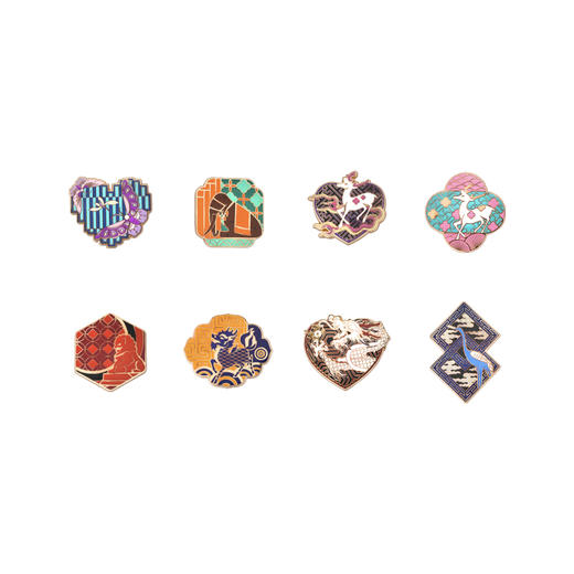 角楼咖啡瑞兽吉祥祥纹徽章 商品图4