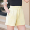 一恋•普拉提 2025春季新款宽松简约瑜伽短裤空气层抽绳运动短裤EAD52025 商品缩略图4