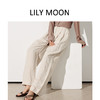 LILYMOON【亚麻直筒裤】松紧腰百搭休闲裤山本风 商品缩略图2