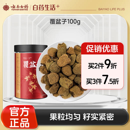 【官方正品】云南白药有这一方覆盆子100g新货男性泡水搭配枸杞黄精沙苑子菟丝子 商品图0