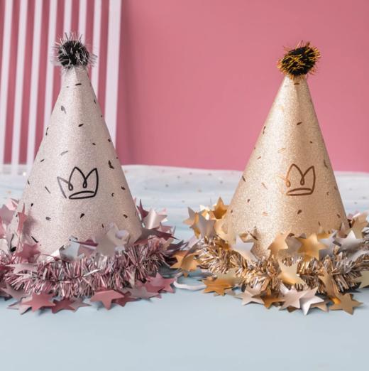 逝水流年金色生日帽 商品图0