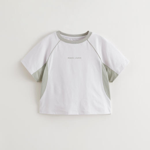 【防晒速干】马克珍妮男童棉感运动短袖T恤2025年夏装新款550568 商品图1