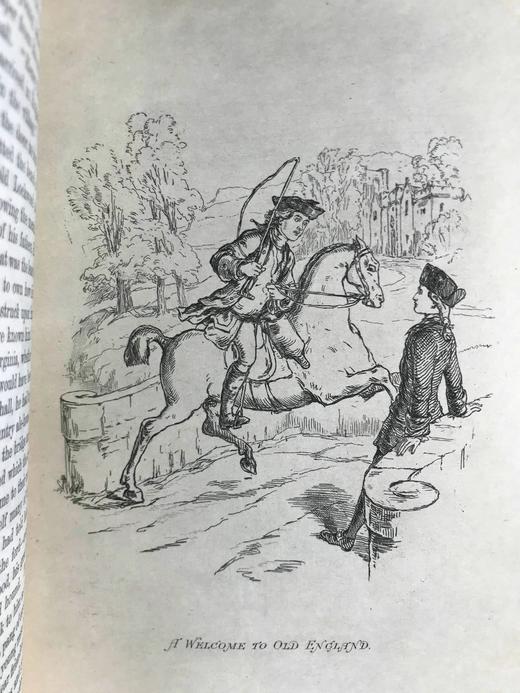 1911年 萨克雷《弗吉尼亚人》（全2卷） 数十幅插图 真皮精装16开 商品图10