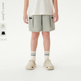 【户外速干】马克珍妮男童轻量工装短裤 儿童裤子夏装新款550653