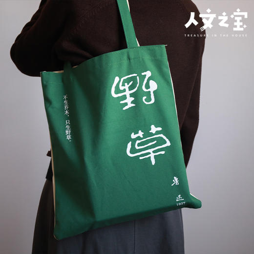 【人文之宝】鲁迅系列 · 初版封面系列帆布包（热风野草） 商品图3