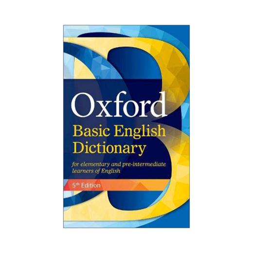 Oxford Basic English Dictionary 英文原版 牛津基础英语词典 第五版 英文版 商品图1