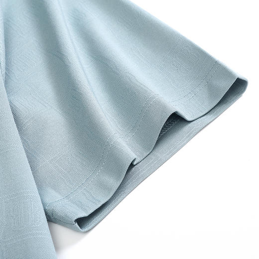 【新款DGD】大依优型大码短袖T恤夏季加肥加大休闲商务舒适宽松透气男装上衣肥佬半袖 商品图6