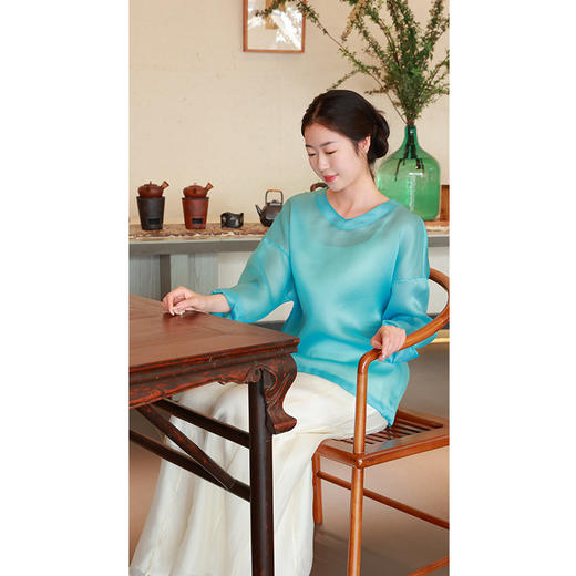 【抖音专属】新中式上衣（25708129无云-设计师） 商品图1