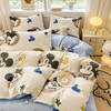 自然醒迪士尼正版授权全棉印花四件套小熊维尼纯棉床上四件套卡通儿童被套床单人宿舍三件套NH176178 商品缩略图6