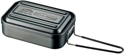 日本进口Skater铝制饭盒黑色 商品图1