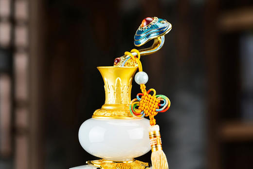 琉璃玉吉祥大象摆件 商品图3