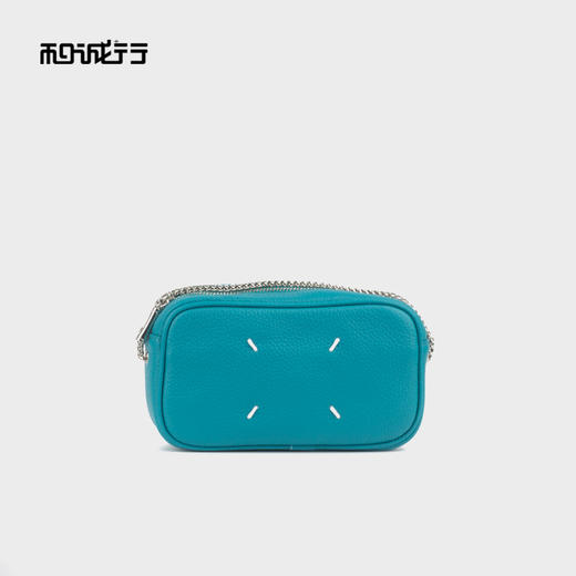 和诚行 2025新款时尚真皮链条斜挎包女百搭方盒休闲单肩包3300141 商品图3