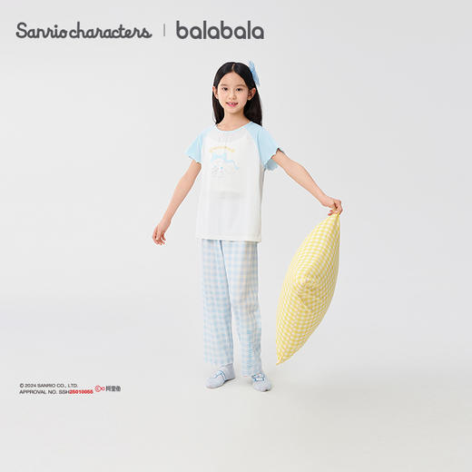 【美乐蒂IP】巴拉巴拉儿童睡衣套装夏款空调服女童家居服 商品图1