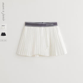 马克珍妮女童动感网球百褶裙裤儿童运动裤子2025年夏装新款550730