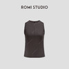 ROMI STUDIO“率性自我”进口弹力绵羊皮轻柔修身皮背心 RWBWWT1480 商品缩略图0
