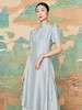 吉祥衣家中国风新中式复古女装2025新款春夏款女装余音袅袅连衣裙 商品缩略图3
