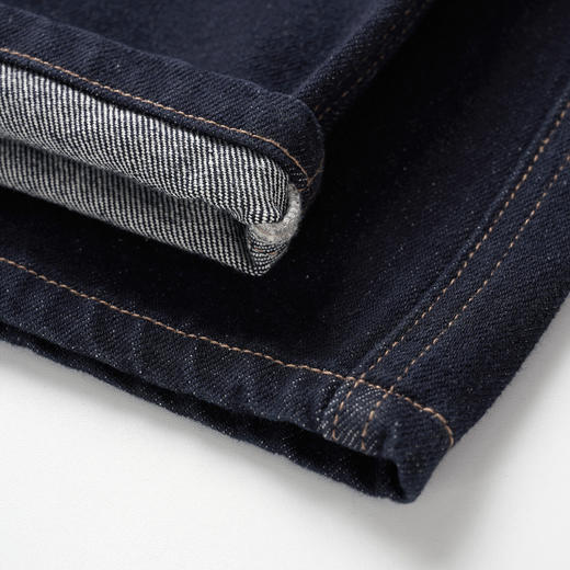 ROMI STUDIO“美式复古”棉质斜纹高士线YKK拉链背带牛仔裤431NS172 商品图4