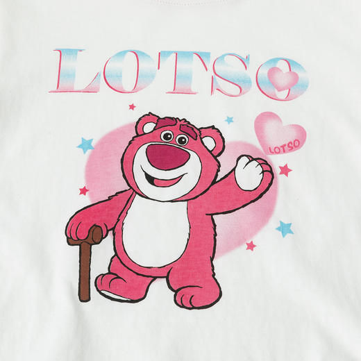 迪士尼【草莓熊凉感T恤】25夏季女童纯棉抑菌短袖冰感透气休闲上衣ZD2ES030* 商品图4