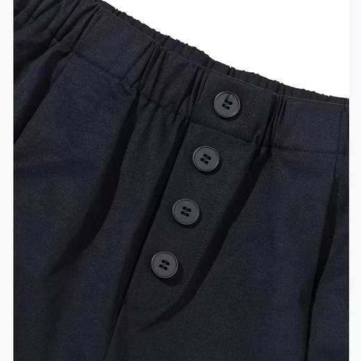 顺丰包邮42440洛诗琳立体错位拼接剪裁气质时尚显瘦直筒裤25233 商品图3