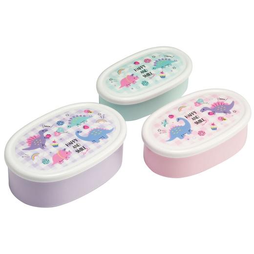 日本进口Skater密封分装盒3件套H&S彩虹色 商品图3