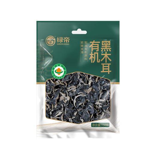 绿帝有机黑木耳150g 商品图0