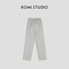 ROMI STUDIO“优雅绅士”100亚麻经典老钱修身立裁休闲裤RWCSXY1983 商品缩略图2