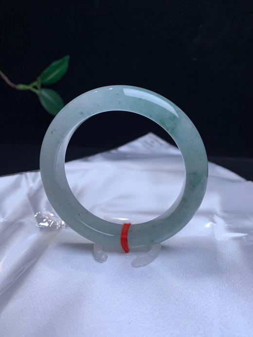 612563，50.5冰飘花正圈，冰冰的  清新均匀，种老肉细，飘清新淡雅蓝花 商品图2