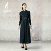 吉祥衣家新中式国风羊毛春秋季款气质优雅轻奢女装林下幽姿连衣裙 商品缩略图0