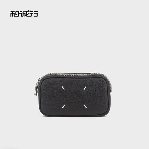 和诚行 2025新款时尚真皮链条斜挎包女百搭方盒休闲单肩包3300141 商品图2