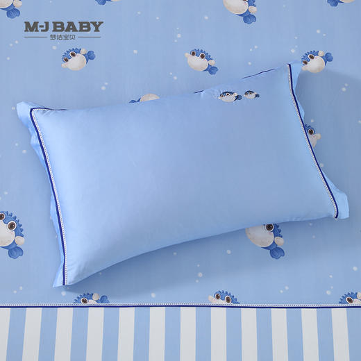 【春上新】10楼 梦洁宝贝 三/四件套 棉莱赛尔印花小河豚  吊牌价999-1299元  活动价699-899元 商品图3